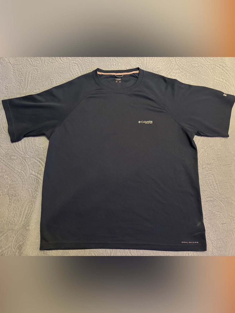 Columbia PFG Men's Short-Sleeve Crew Tee - navy size XXL